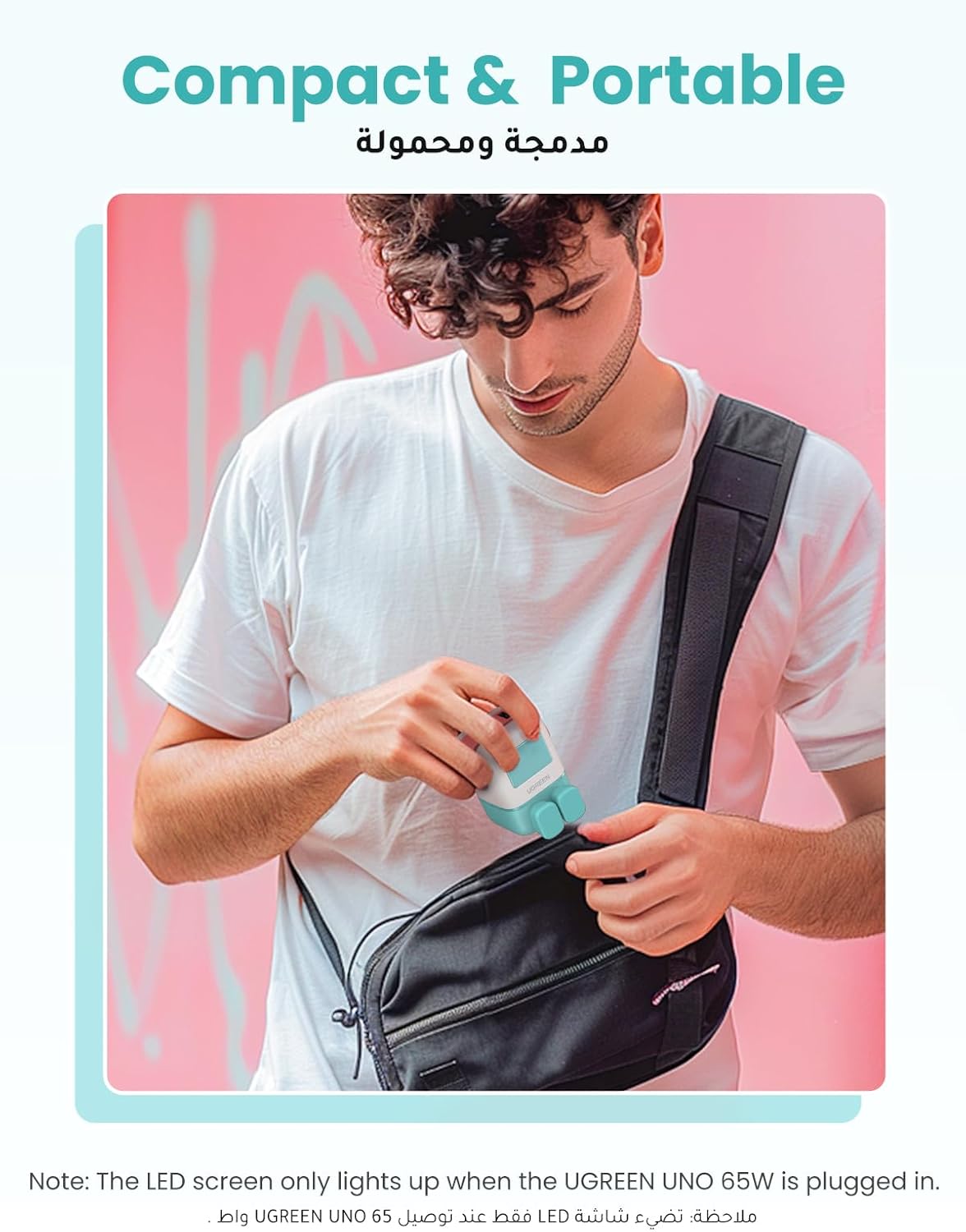 UGREEN Uno RG 65W 3-Port GaN Fast Charger