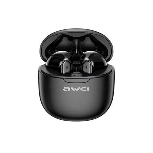 Awei T68 ENC Wireless Earphones Black