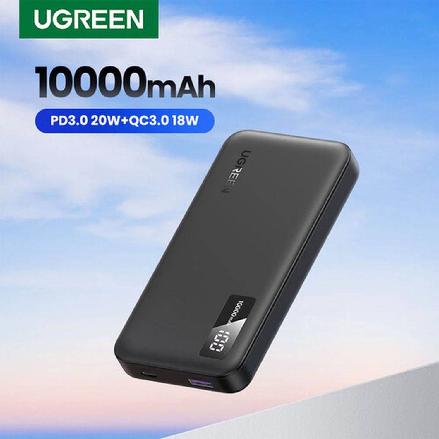 UGREEN 10000mAh Two-way Fast Charging Power Bank