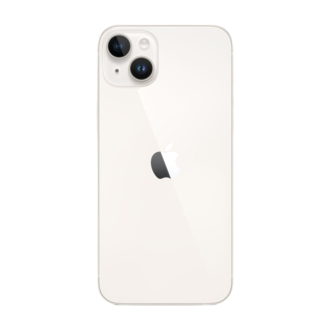Starlight Backside Refurbished Apple iPhone 14 Plus 128 GB Midnight with Monthly ...